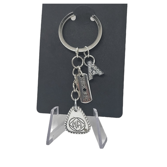 NA Narcotics Anonymous tree of life, gold live your dream keychain! Free goodie - Picture 3 of 4